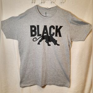 LEGEND Collection  Black Panther T-shirt Size Large Gray